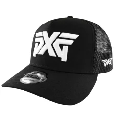 A-Frame 9Forty Snapback Trucker Cap Musta