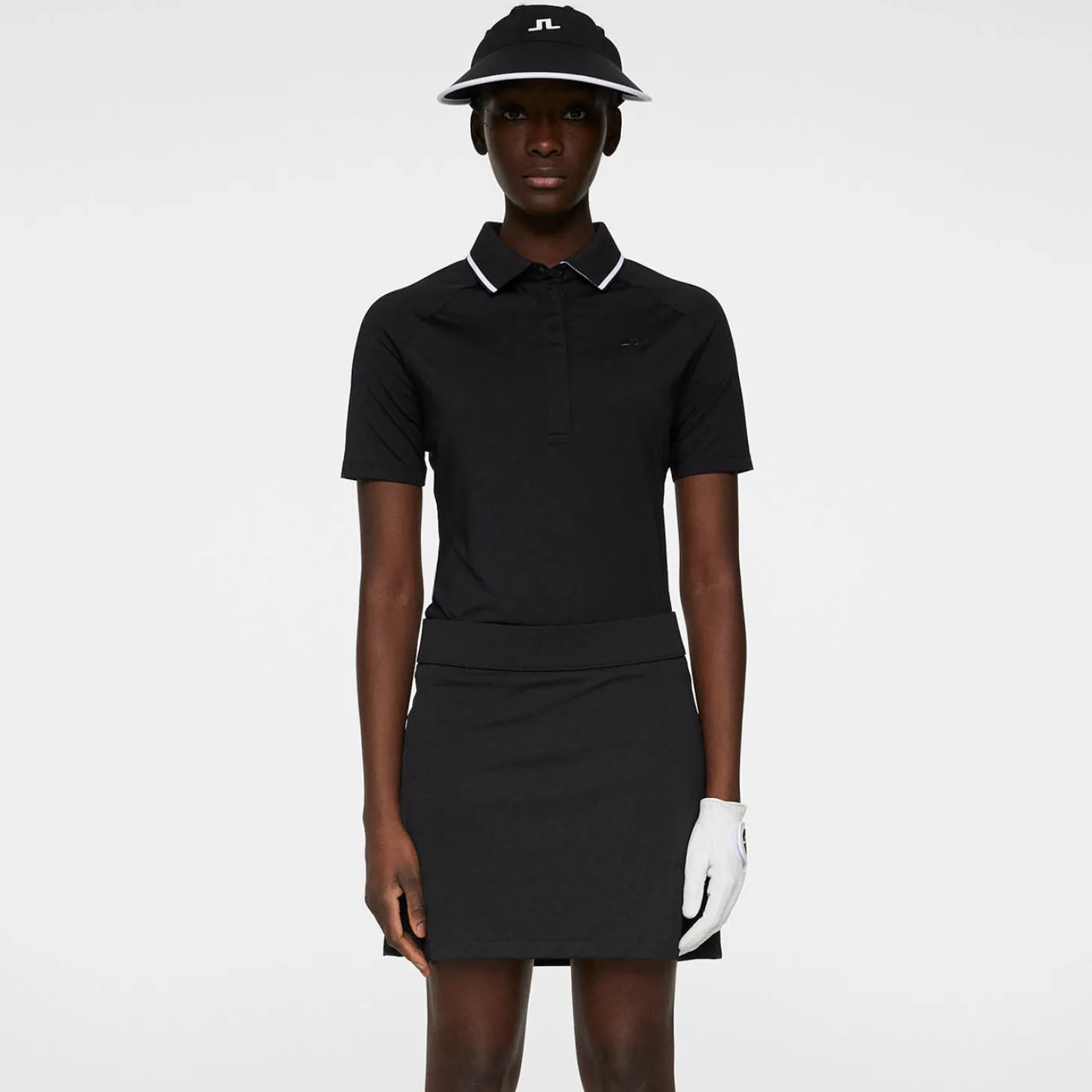Amelie Mid Skirt Musta