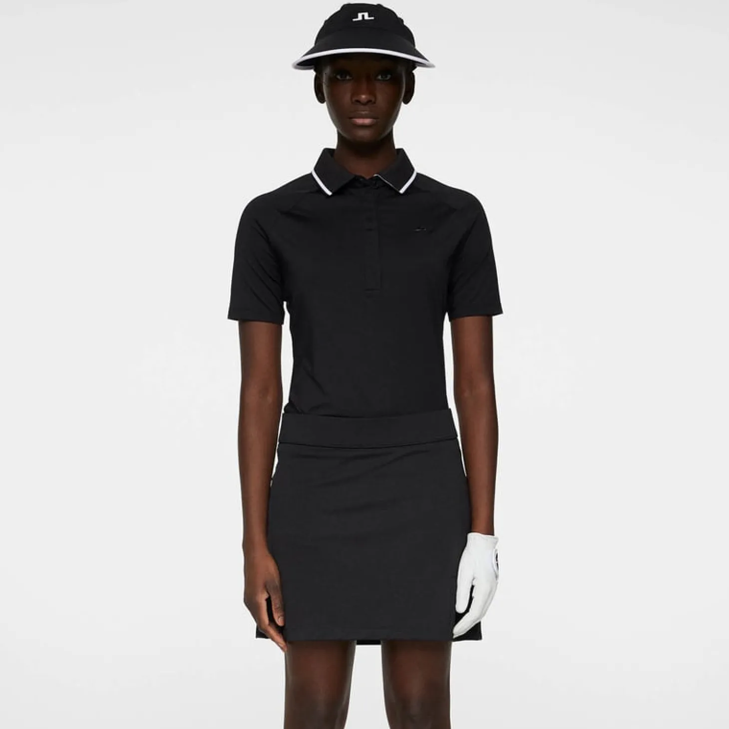 Amelie Mid Skirt Musta