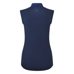 Animal Print Sleeveless Lisle Sininen