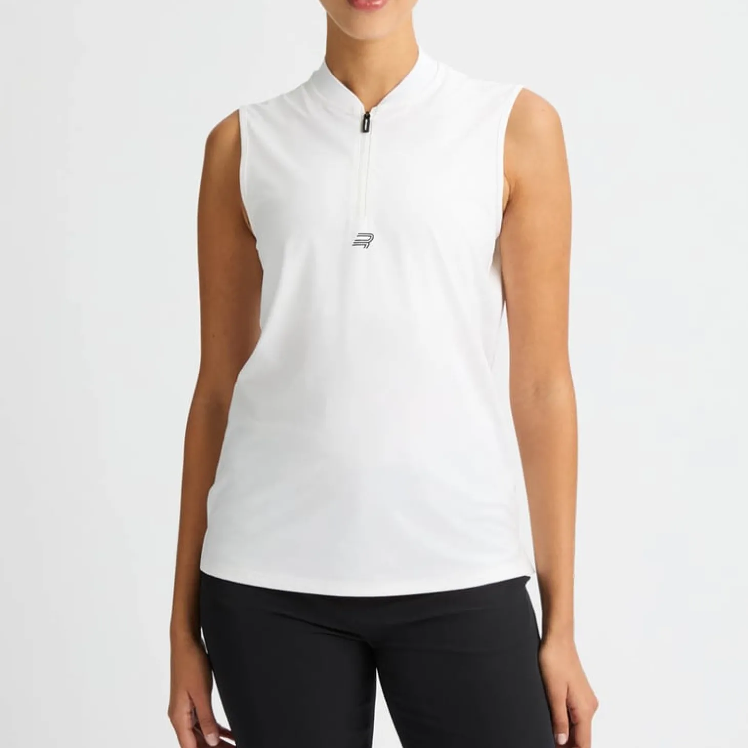 Annie Sleeveless Top Valkoinen