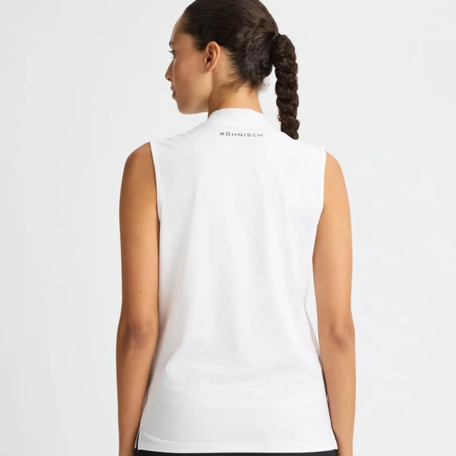 Annie Sleeveless Top Valkoinen