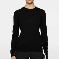 Aria Knitted Sweater Musta
