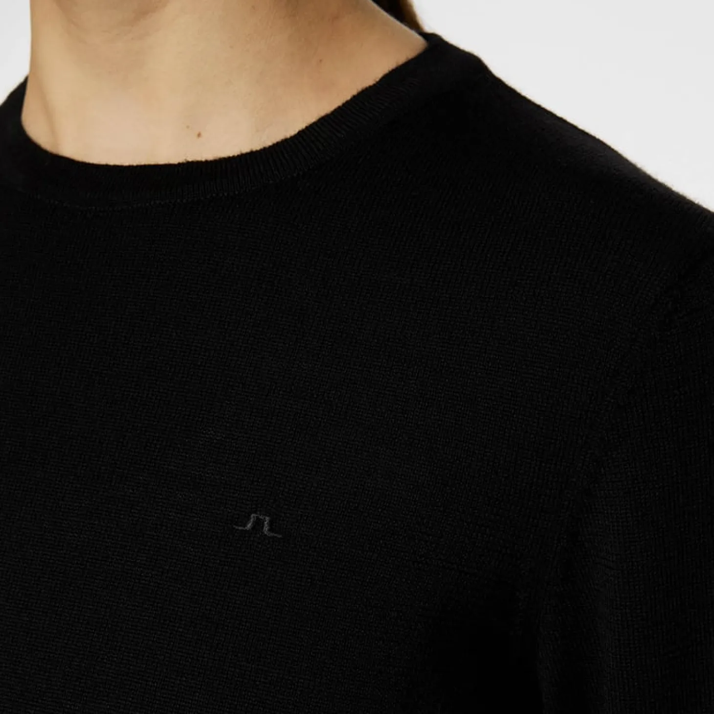 Aria Knitted Sweater Musta