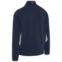 Blocked LS 1/4 Zip Pullover Sininen