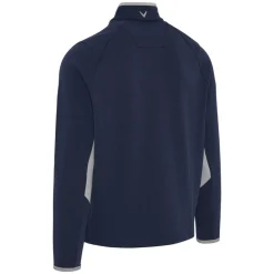Blocked LS 1/4 Zip Pullover Sininen