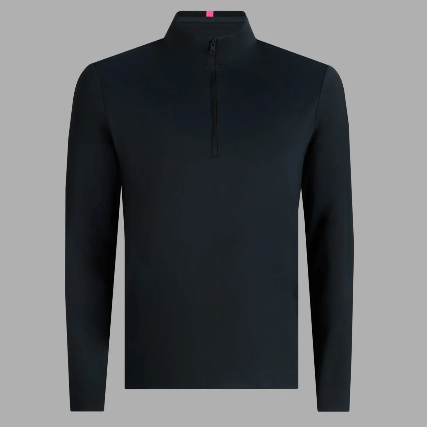 Brushed Back Tech Quarter Zip Musta