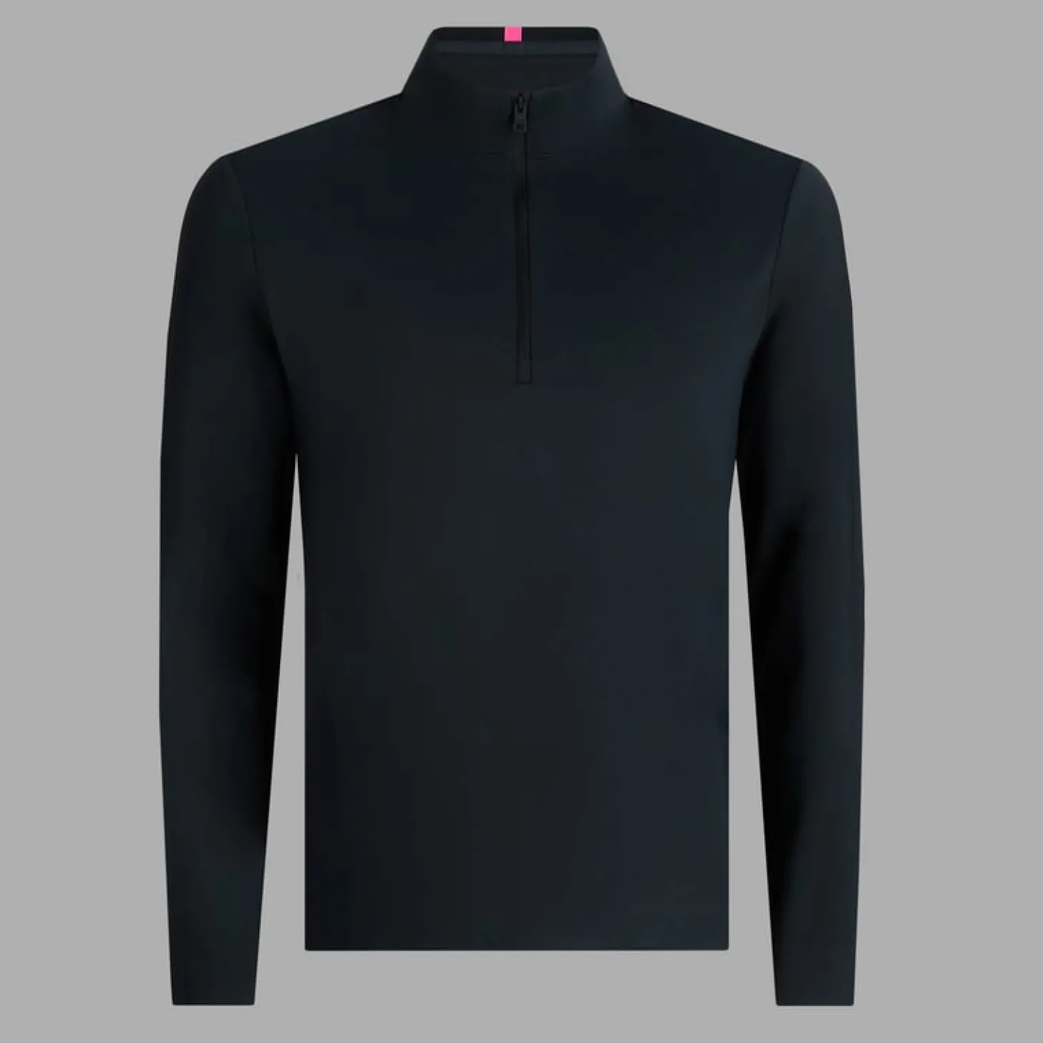 Brushed Back Tech Quarter Zip Musta