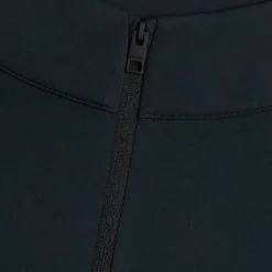 Brushed Back Tech Quarter Zip Musta