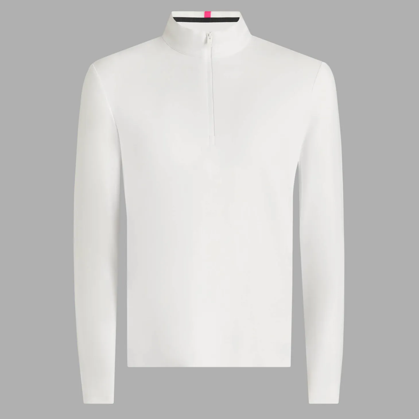 Brushed Back Tech Quarter Zip Valkoinen