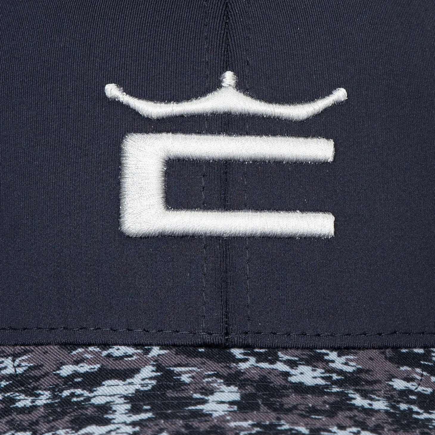 Camo Crown C Snapback Cap Sininen