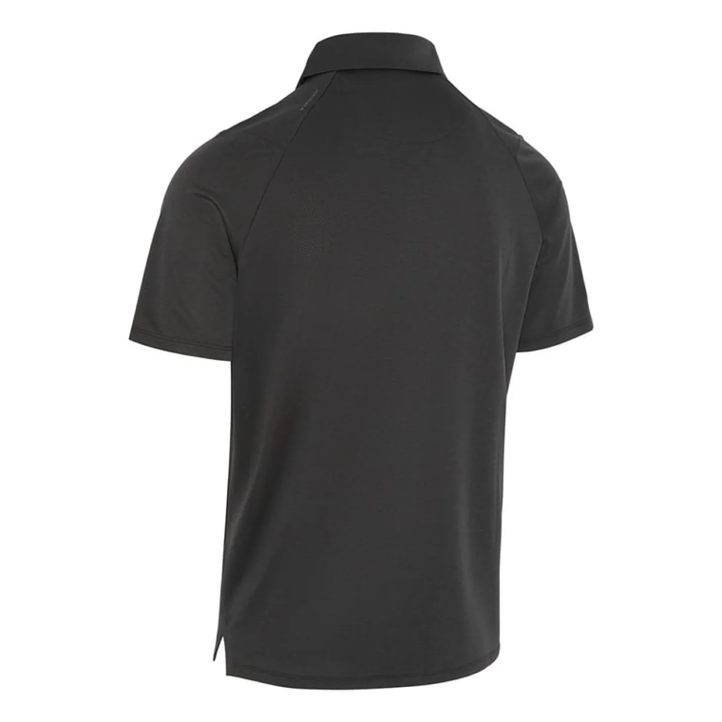 Chev Twill Jacquard Polo Musta