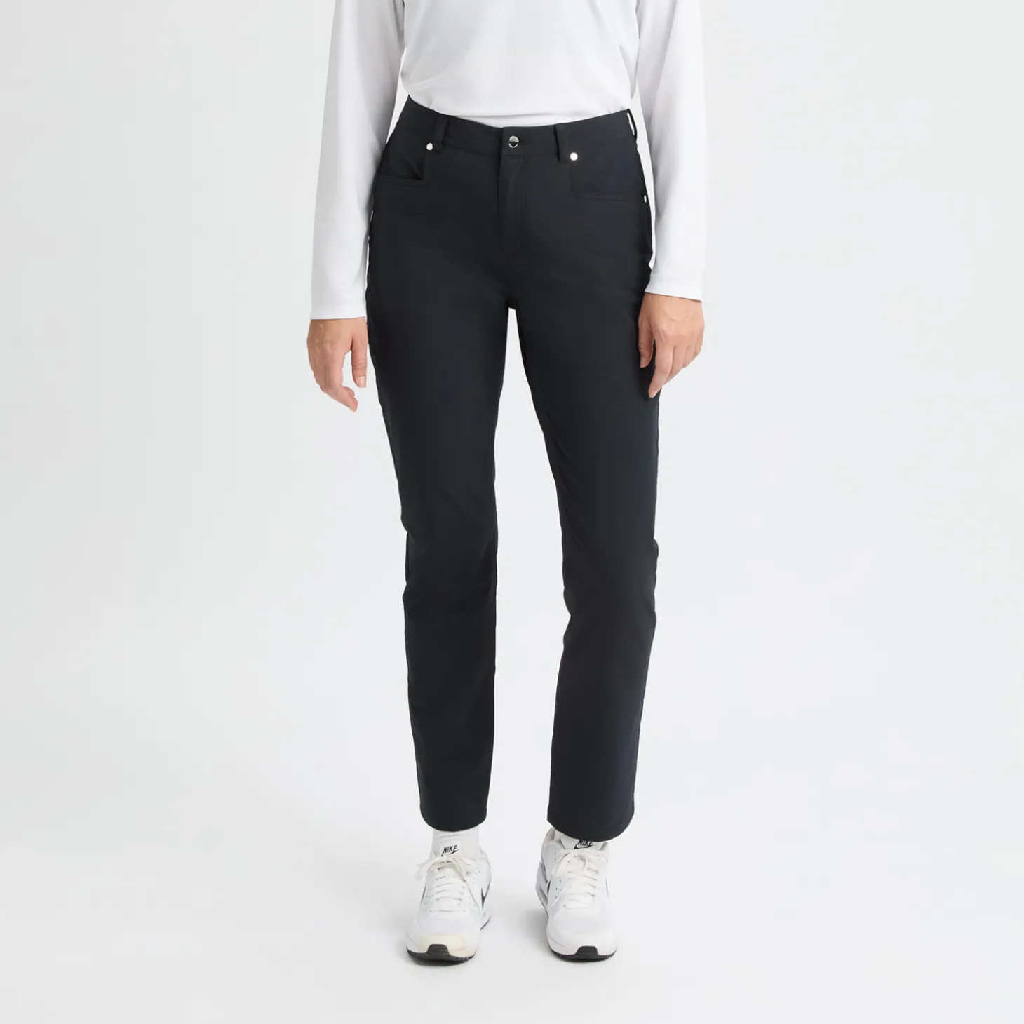 Chie Brushed Pant 30 Musta