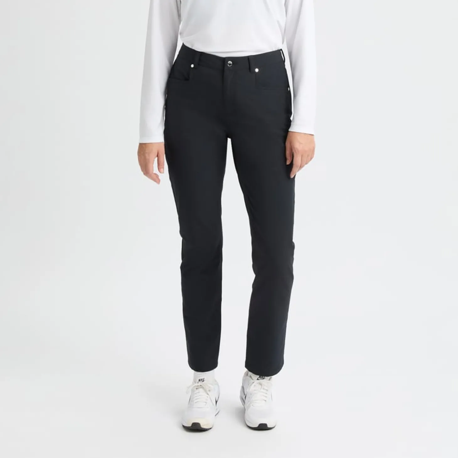Chie Brushed Pant 30 Musta