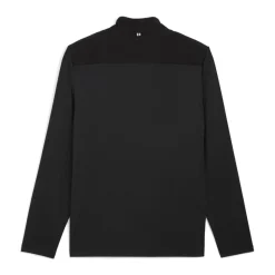 Cloudspun Tech Hybrid 1/2 Zip Musta