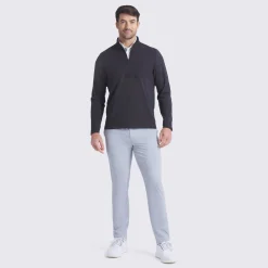 Cloudspun Tech Hybrid 1/2 Zip Musta