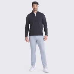 Cloudspun Tech Hybrid 1/2 Zip Musta