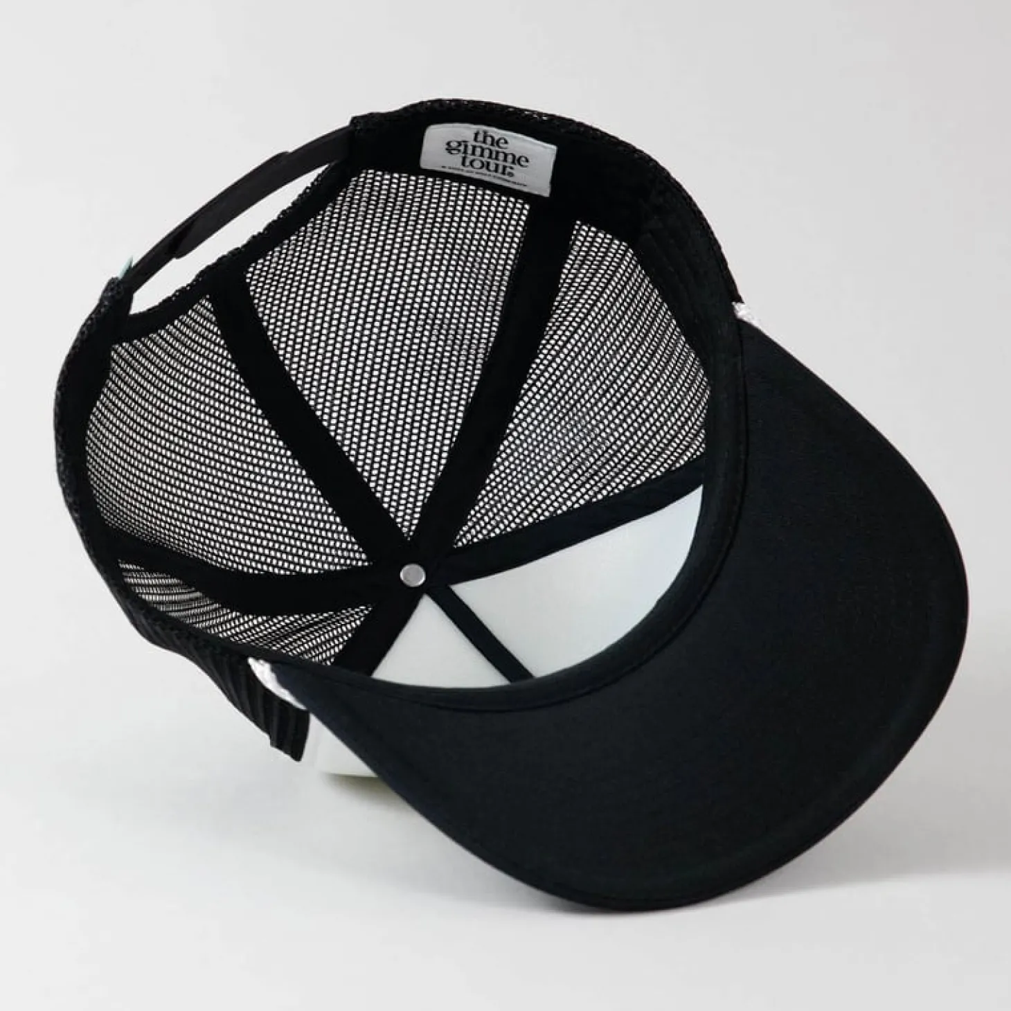 Coke Flakes Trucker Musta Valkoinen