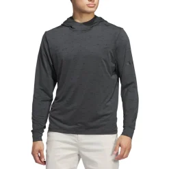 Core Print Hoodie Musta