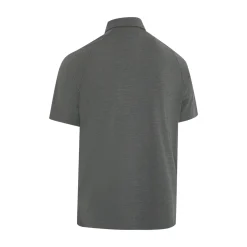 Emea Ss Ventilated Jacquard Polo Musta