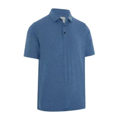 Emea Ss Ventilated Jacquard Polo Sininen