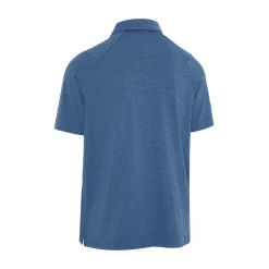 Emea Ss Ventilated Jacquard Polo Sininen