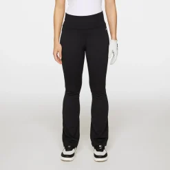 Fiona Flared Leggings Musta