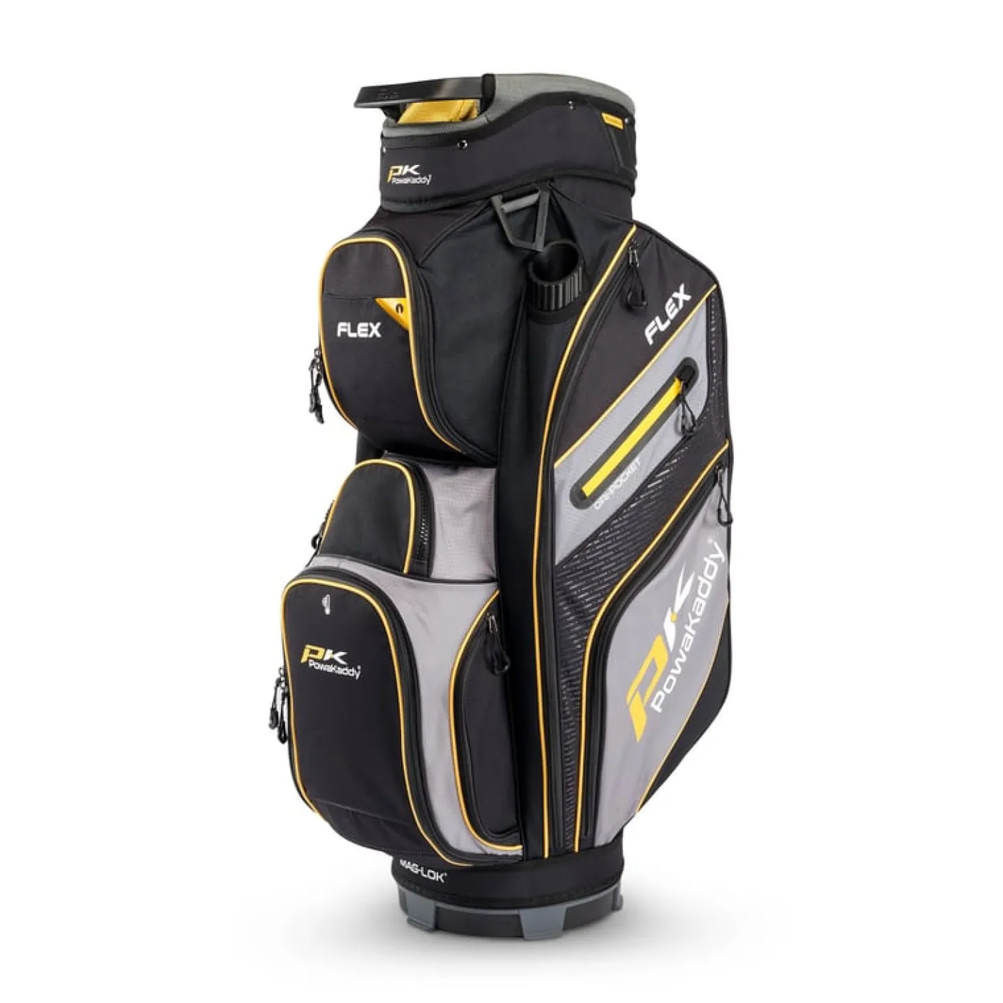 Flex MagLock Cartbag Harmaa Kulta