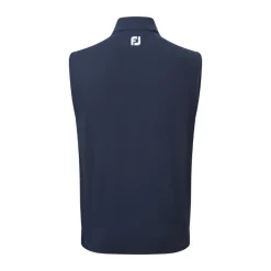 Full-Zip Knit Vest Sininen