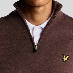 Golf Quarter Zip Merino Jumper Roosa