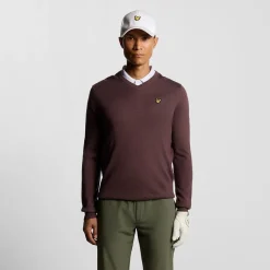 Golf V Neck Pullover Roosa