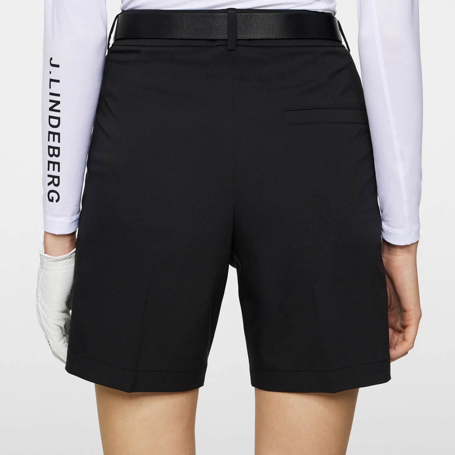 Gwen Long Shorts Musta