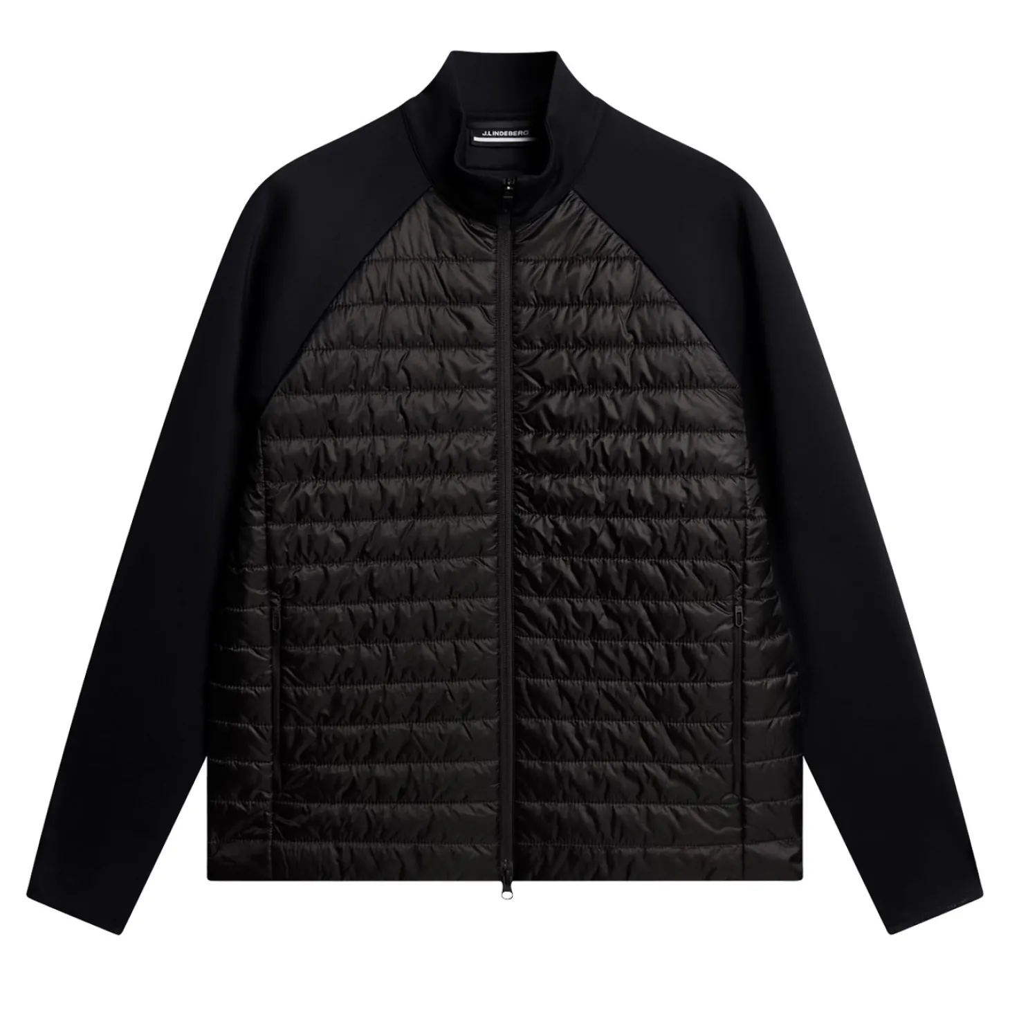Hayden Quilt Hybrid Jacket Musta