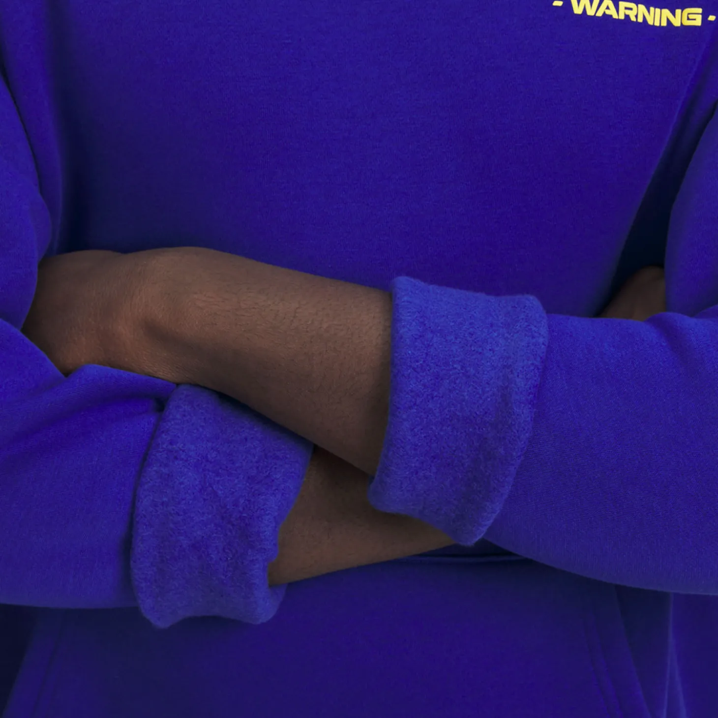 Hazard Warning Hoodie Sininen