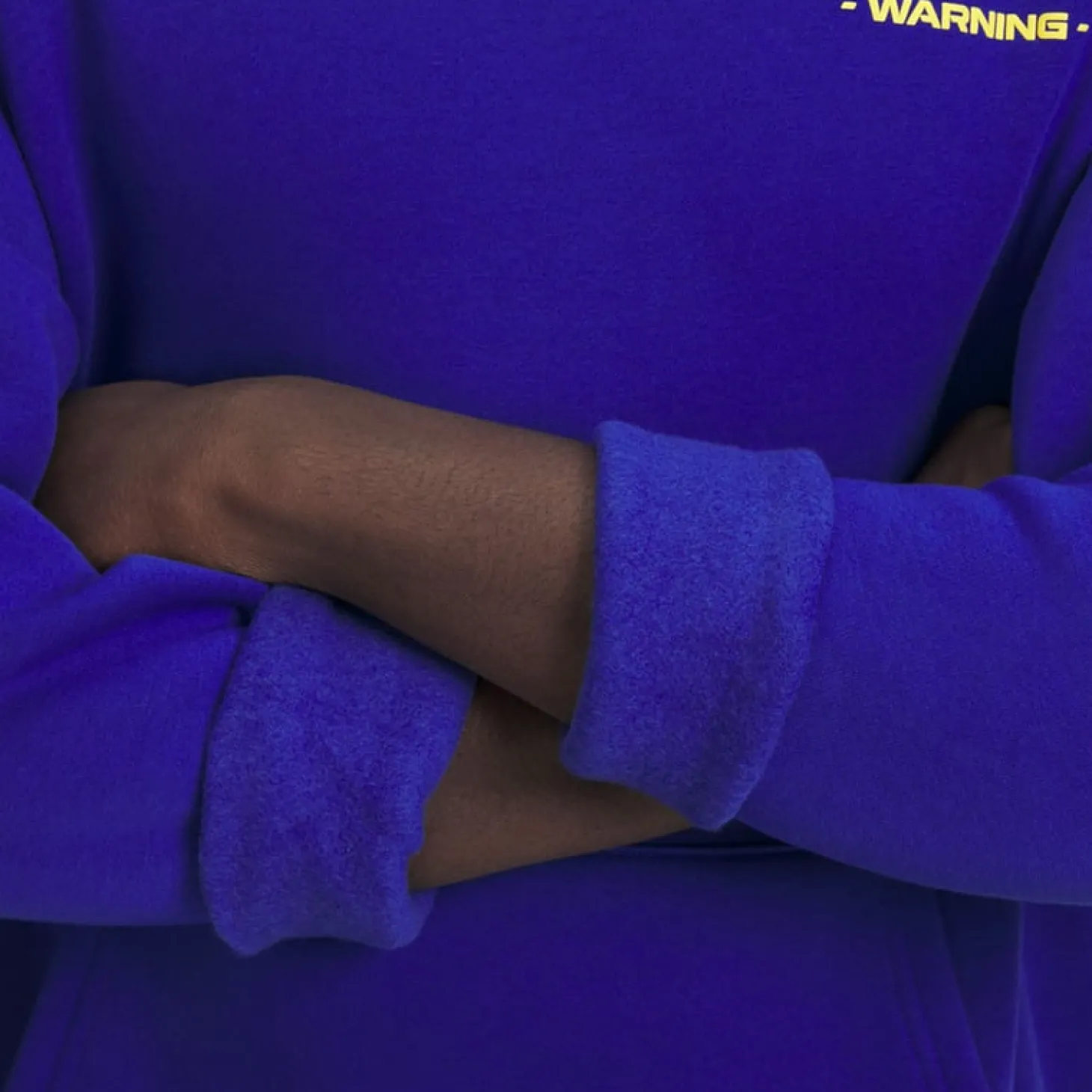 Hazard Warning Hoodie Sininen