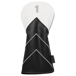 Headcover Driver Valkoinen Musta