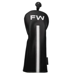 Headcover Fairwaywood Musta Valkoinen