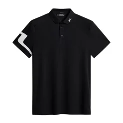 Heath Regular Fit Golf Polo Musta