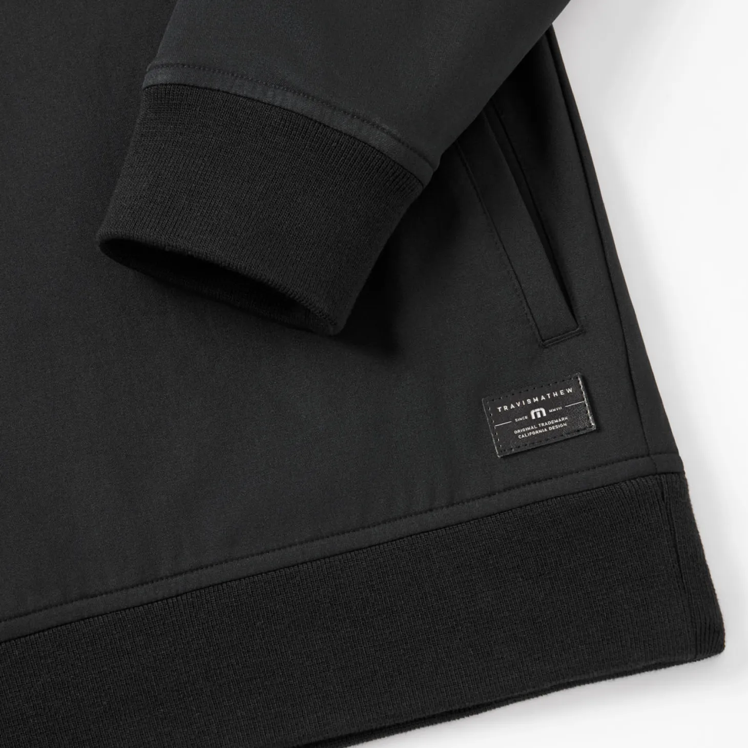Highway M 1/4 Zip Musta