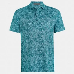Hydrangea Tech Jersey Polo Vihreä