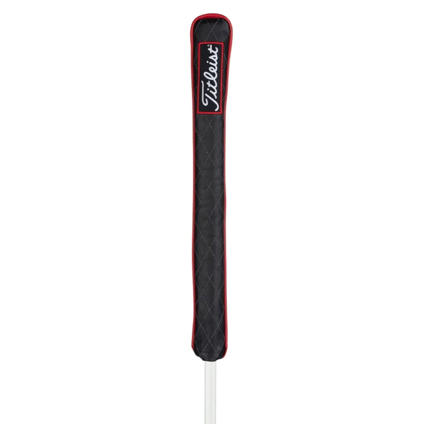 Jet Black Leather Alignment Stick Headcover