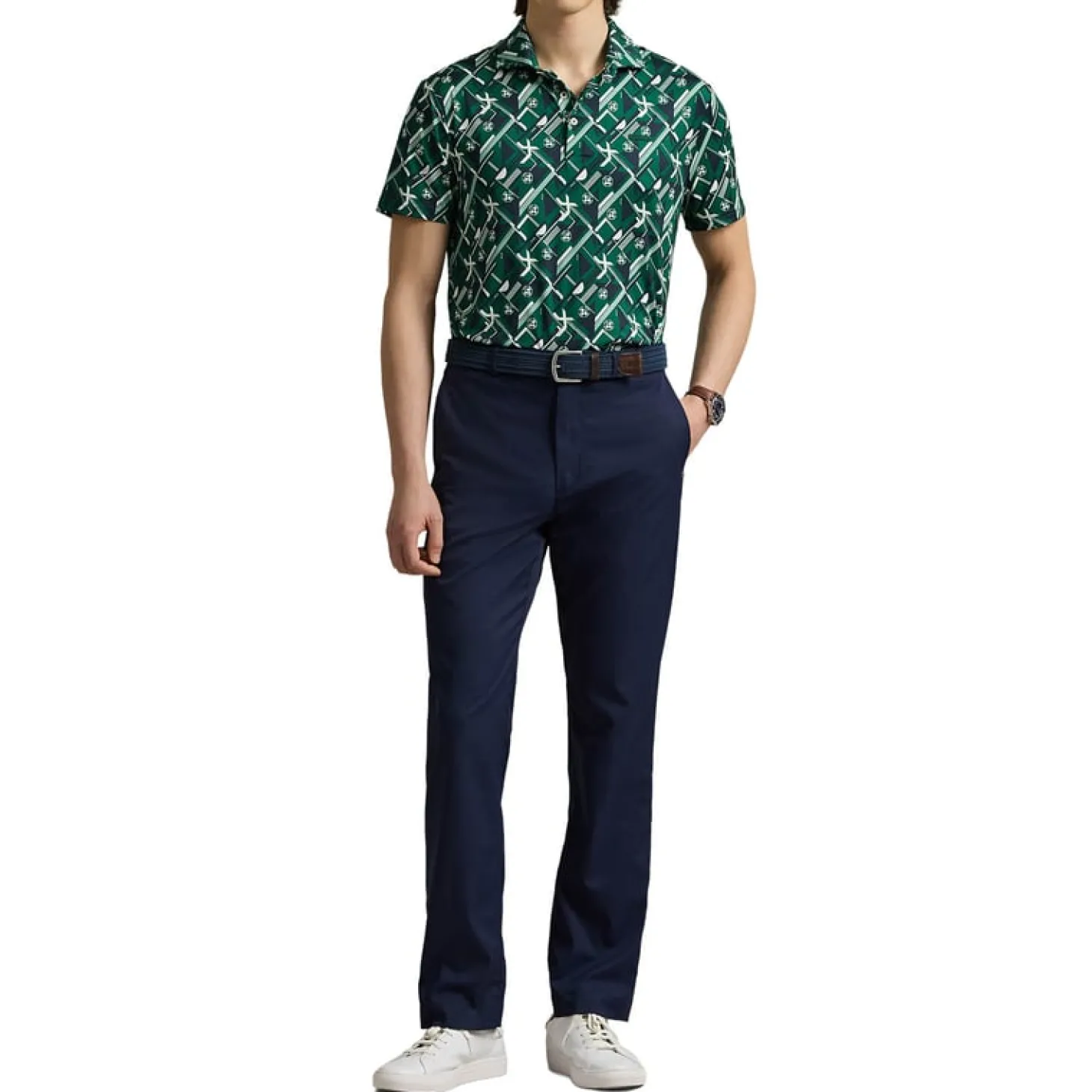 Knit-Polo RLX FTHRWT Airflow Jersey