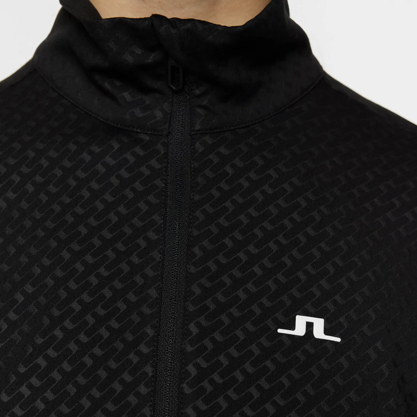 Lauryn Quarter Zip Mid Layer Musta