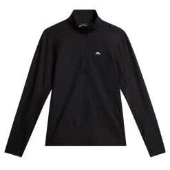 Lauryn Quarter Zip Mid Layer Musta