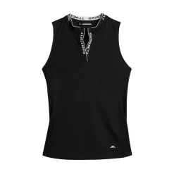 Leya Sleeveless Top Musta