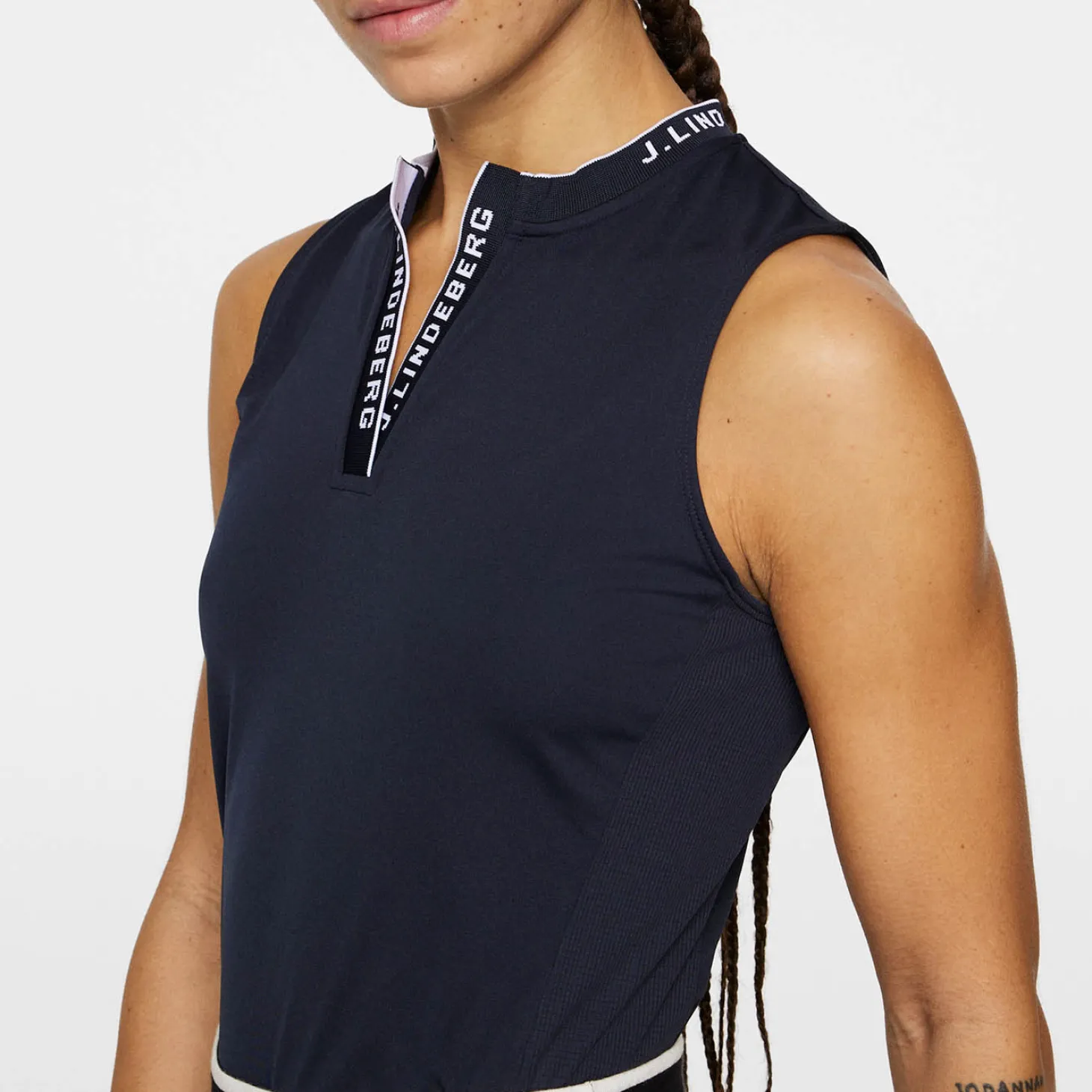 Leya Sleeveless Top Sininen