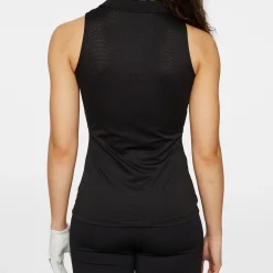 Leylo Sleeveless Top Musta