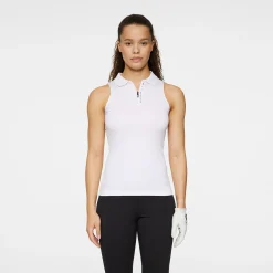 Leylo Sleeveless Top Valkoinen