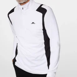 Lukas Quarter Zip Mid Layer Valkoinen