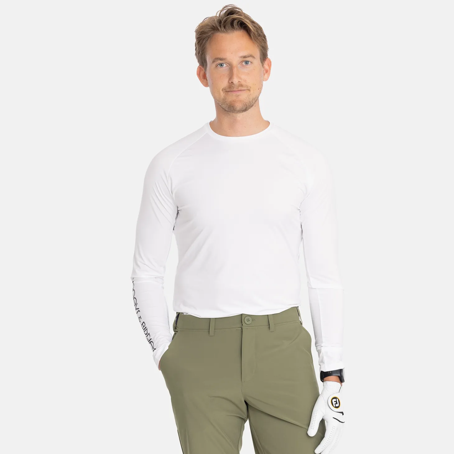M First Layer LS Tee Valkoinen